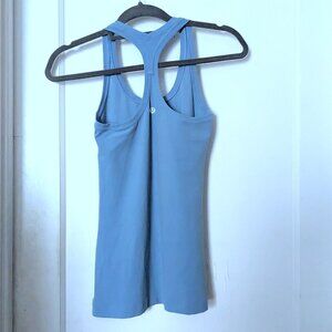 Lululemon Cool Racerback Tank Top Soft Blue Size 6